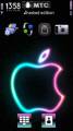 : colorful apple by Puneeth