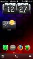 :  Symbian^3 - Snow Black Widget Clock (11.5 Kb)