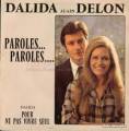 :  -   / "  " (Dalida&Alain Delon - Paroles, Paroles).