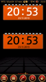 :  Symbian^3 - DigitalClock Orange Notes By Aks79&Vitan04 (13.9 Kb)