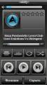 : Black Aimp skin for Power MP3 symbian 9.4 (360x640)