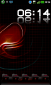 : Next Launcher 3D Red Swirl HD 1.4