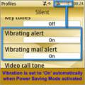 : Power Saving Vibration v.1.00(0)