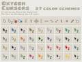 : Oxygen Cursor Pack 37 Colors by lavalon (11.1 Kb)