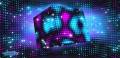 :  Android OS - Bright Sparkling Pixel Cube 3D v1.0 (9.6 Kb)