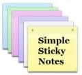 : Simple Sticky Notes 4.9.5 (8.1 Kb)